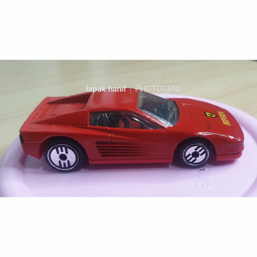 hotwheels hot wheels loose ferrari testarossa speed fleet vintage