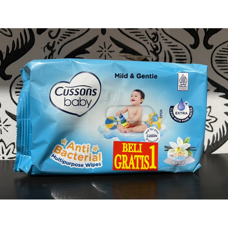 Cusson Baby Wipes 50’s Beli 1 Gratis 1