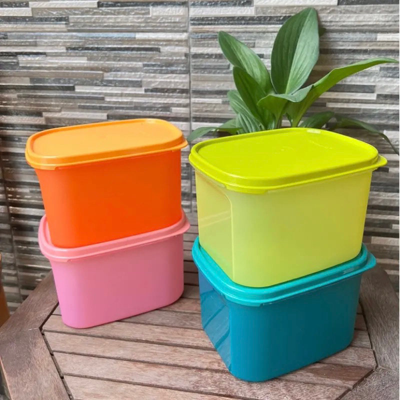 TUPPERWARE MINI RECTA HIGH SET 2L | PROMO/ toples makanan