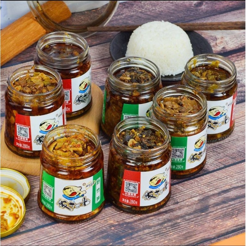 jamur enoki instant - enoki mushroom pickles - xia fan cai fan sao guang下饭菜 饭扫光