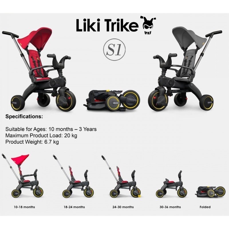 DOONA Liki Trike / Tricycle 5in1