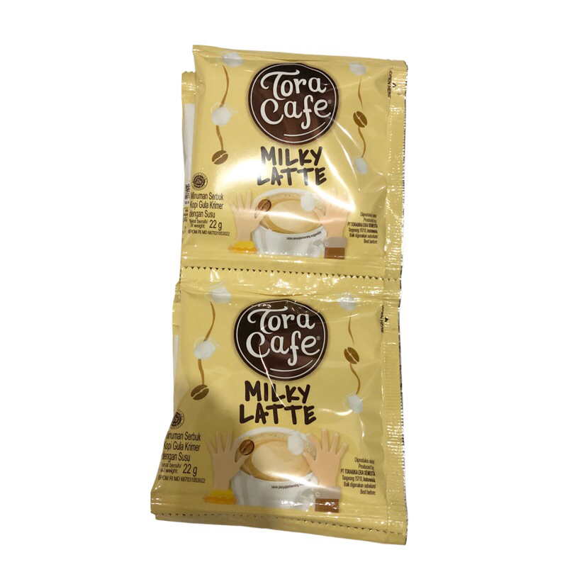 

Torabika Tora Cafe Milky Latte Renceng 10 Sachet