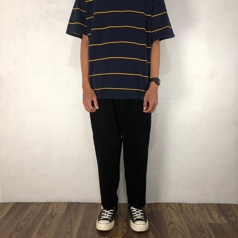 gu uniqlo corduroy relex pants second | celana corduroy gu second original
