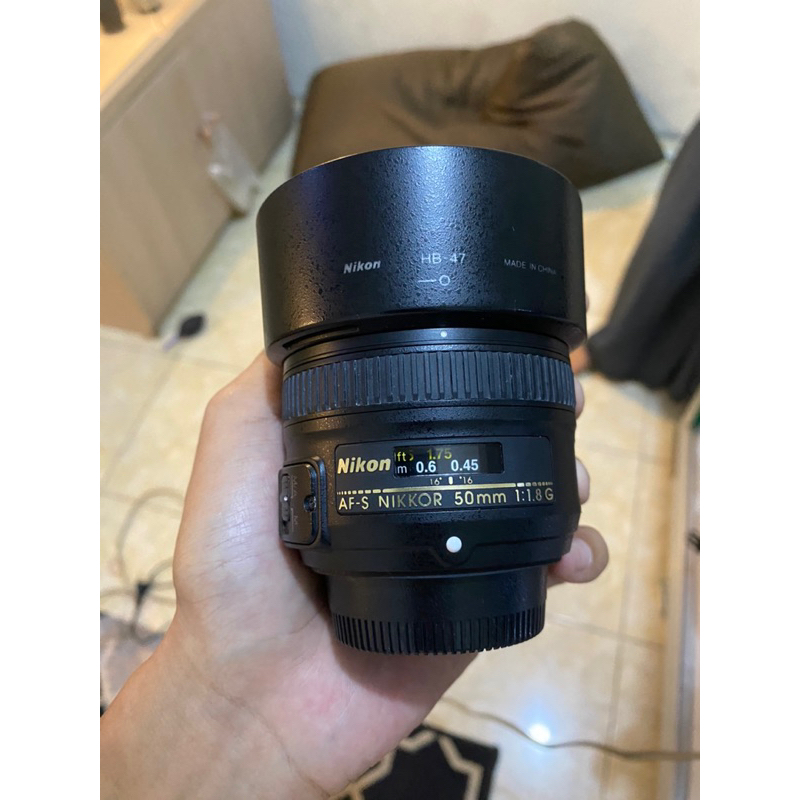 ( PRODUK TERLARIS ) LENSA NIKON AF-s 50mm f1.8 G - LENSA NIKON 50mm F1.8 TERMURAH - LENSA 50mm f1.8 