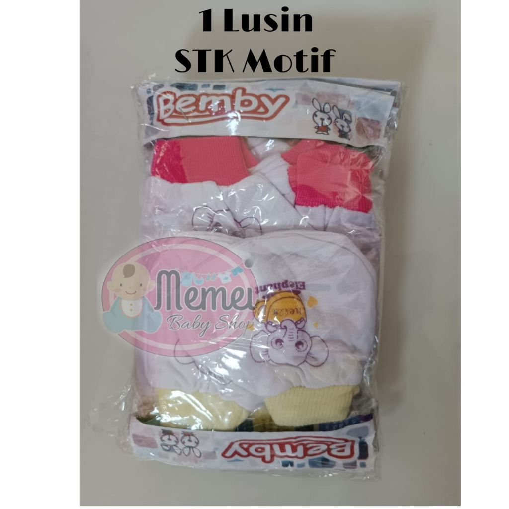 1 LUSIN (12 set) Sarung tangan dan kaos kaki bayi MOTIF harga GROSIR