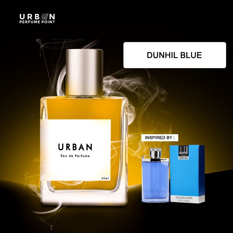 Urban Perfume Point Dunhil Blue -  Perfume Pria Minyak Wangi Tahan Lama