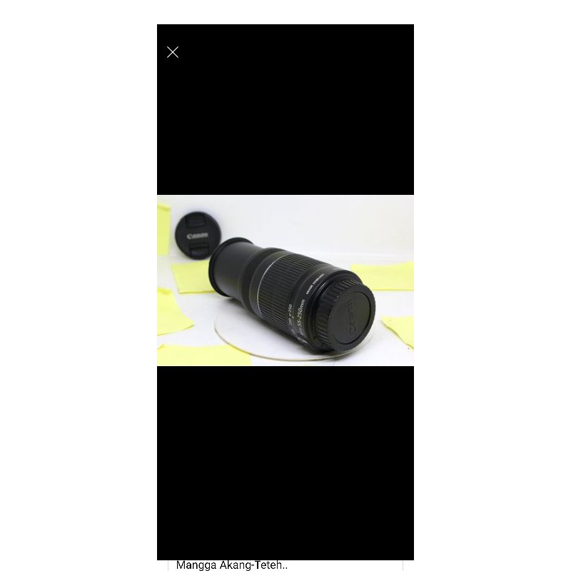 lensa tele canon