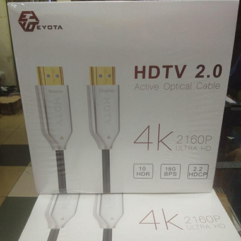 Kabel HDMI Fiber Optic 30Meter Support 4K UHD