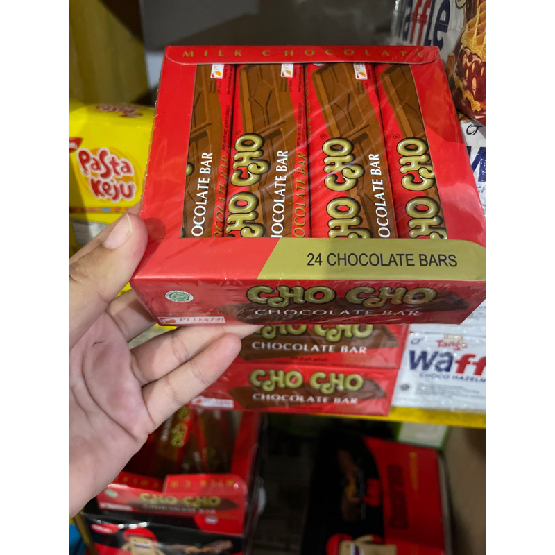 

chocho chocolate bar + buble warp