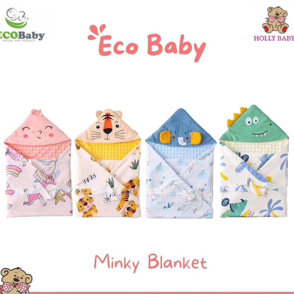 ECOBABY MINKY BLANKET / SELIMUT BABY
