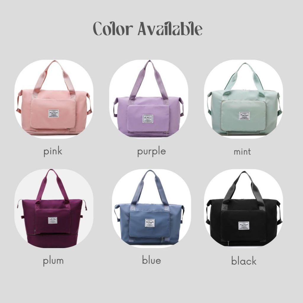 Foldable Travel Bag / Tas Lipat / Tas Hand Cary PREMIUM TEBAL