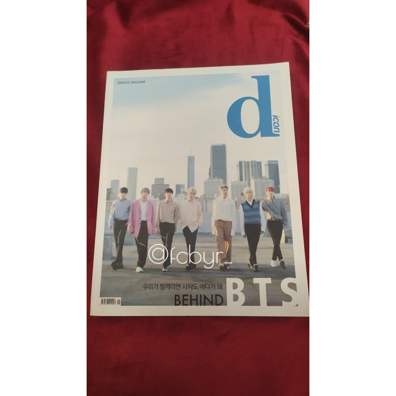 BTS X D ICON by Dispatch / Majalah dicon BTS