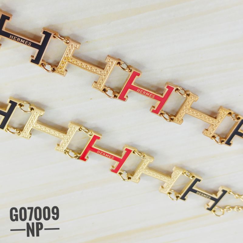 Gelang titanium rantai mewah G07009