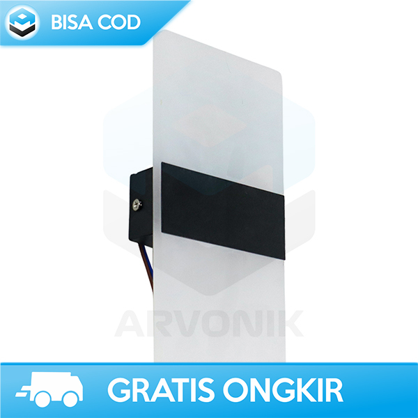 LAMPU HIAS DINDING KORIDOR WARM WHITE TAFFLED 6W 3000K DESAIN ELEGAN