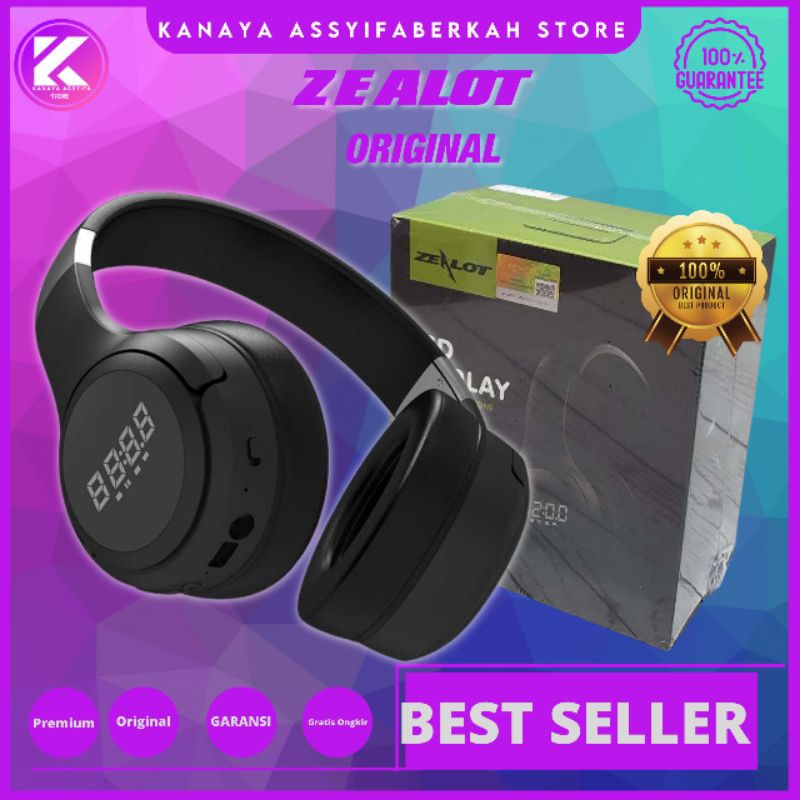 Zealot B28 Wireless Headset Headphone Bluetooth 5.0 with Mic