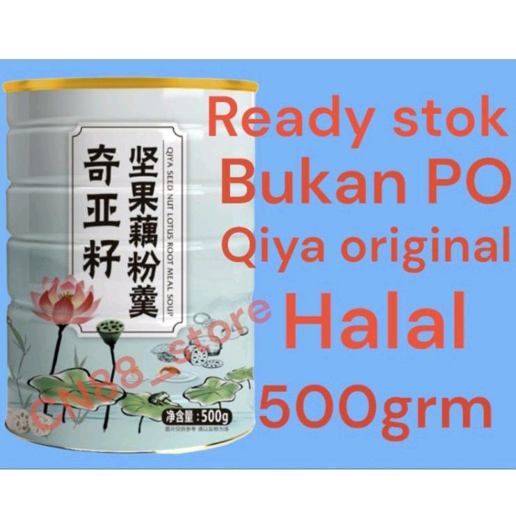 

Ou Fen LOTUS AKAR TERATAI ORIGINAL/ QIYA SEED NUT LOTUS ROOT MEAL SOUP/ OU FEN LOTUS ROOT POWDER 500GRAM / READY STOCK TIDAK PAKAI PO / BARANG KIRIM HARI INI LANGSUNG