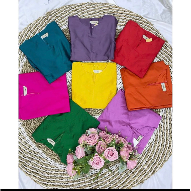 (SIZE JUMBO) BAHU KURUNG SITI NURBAYA/ BAJU KURUNG PADANG/ BAJU TRADISIONAL/ BAJU ADAT/ BAJU KURUNG MALAYSIA BY DVN STYLE