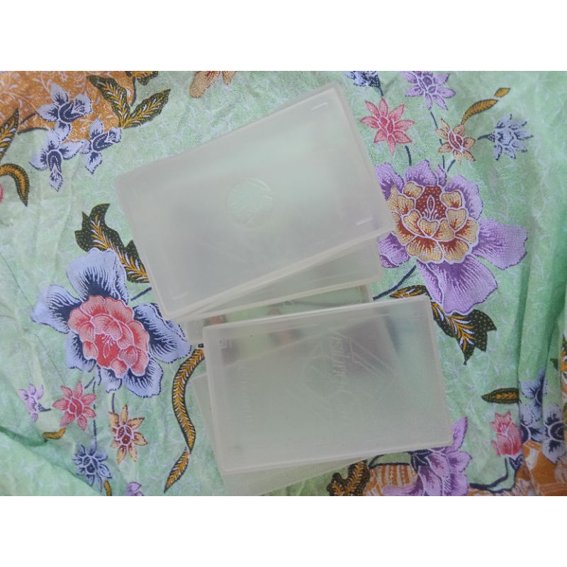 box kartu nama, card holder photocard gray bord packing