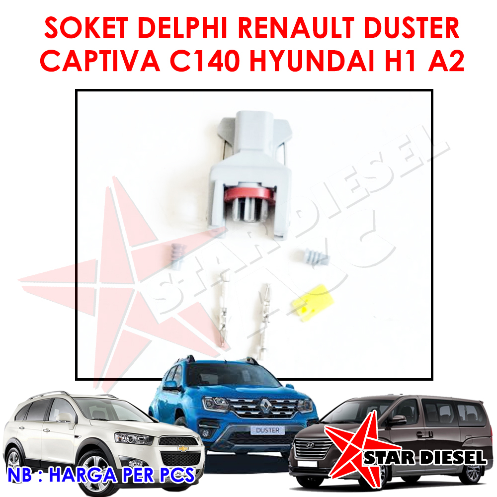 SOKET DELPHI RENAULT DUSTER SOKET CAPTIVA C140 SOKET HYUNDAI H1 A2