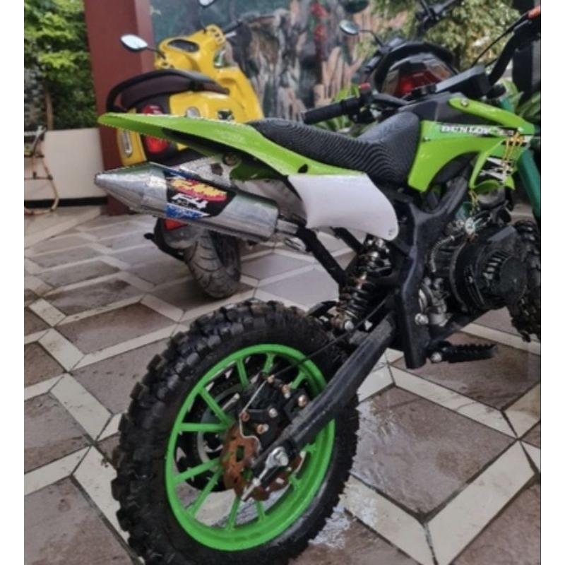 Knalpot Mini Trail 50cc Knapot Mesin Rumput 50cc Minitrail