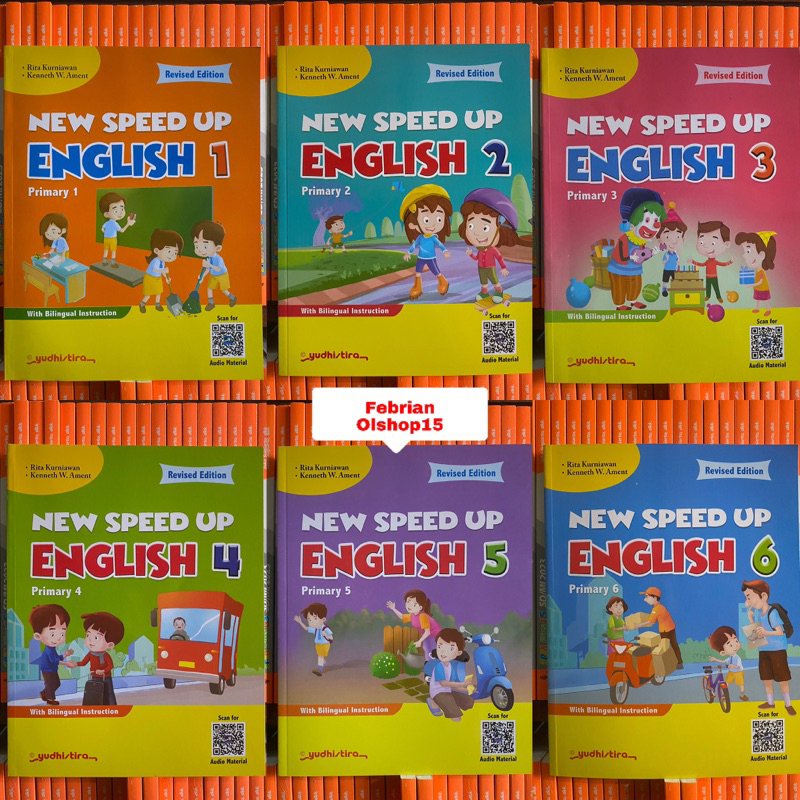 BUKU NEW SPEED UP ENGLISH SD/MI KELAS 1 2 3 4 5 6 REVISI K13N YUDHISTIRA
