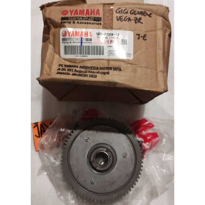 Gigi Gendeng VEGA ZR Yamaha YGP 5D9 Flywheel Fly Wheel Roda Gila Sekunder Gear Primer Rumah Kopling 