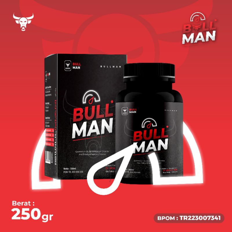 BULLMAN - SUPLEMEN HERBAL PENAMBAH STAMINA PRIA DEWASA