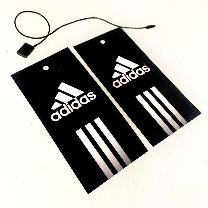 

ADIDAS TAG BAJU SEPATU // LABEL TAG LOGO ADIDAS // HANGTAG BAJU ADIDAS