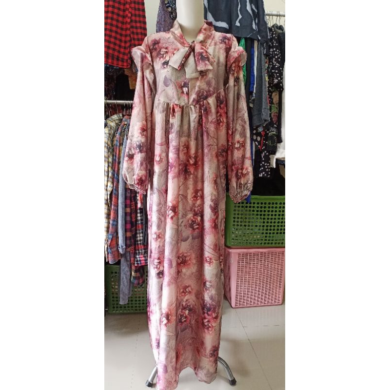 Gamis silk Armani