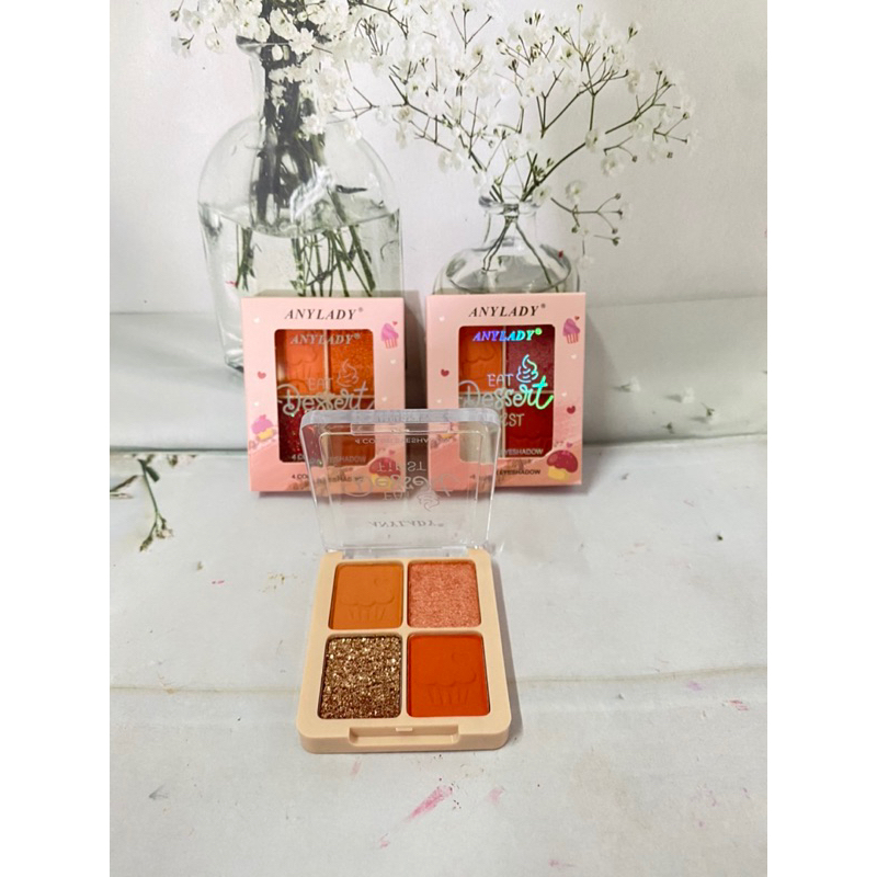 Anylady Eat Dessert First Eyeshadow 4 Colors Pallete