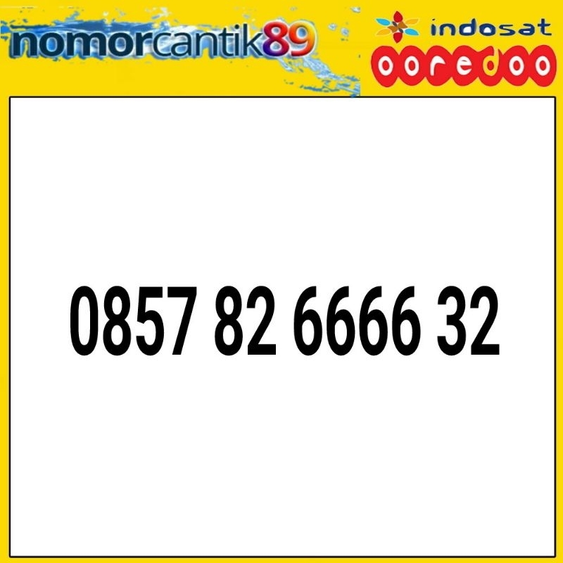 Nomor cantik indosat im3 ooredoo