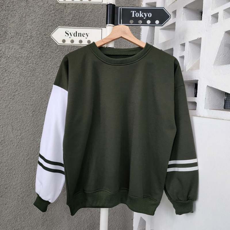 Sweater wanita TWO LIST SWEATER atasan wanita fleece