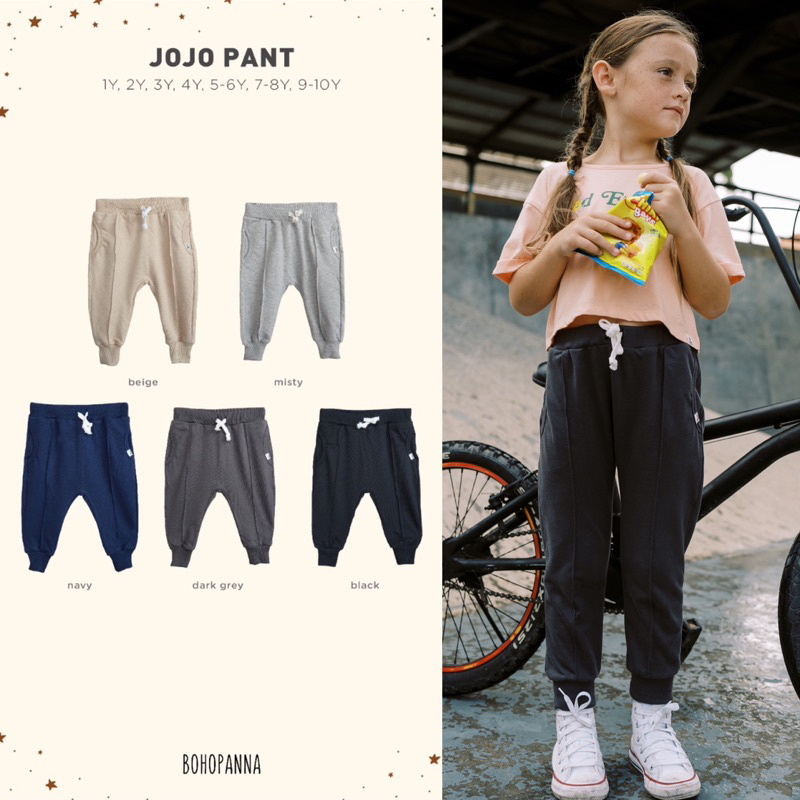 Bohopanna JOJO Pant Jogger / Celana Panjang Anak Unisex 1-10th