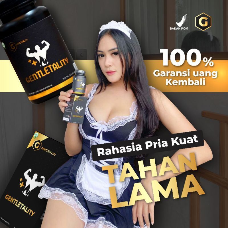 GENTLETALITY - SUPLEMEN HERBAL PENAMBAH STAMINA PRIA DEWASA