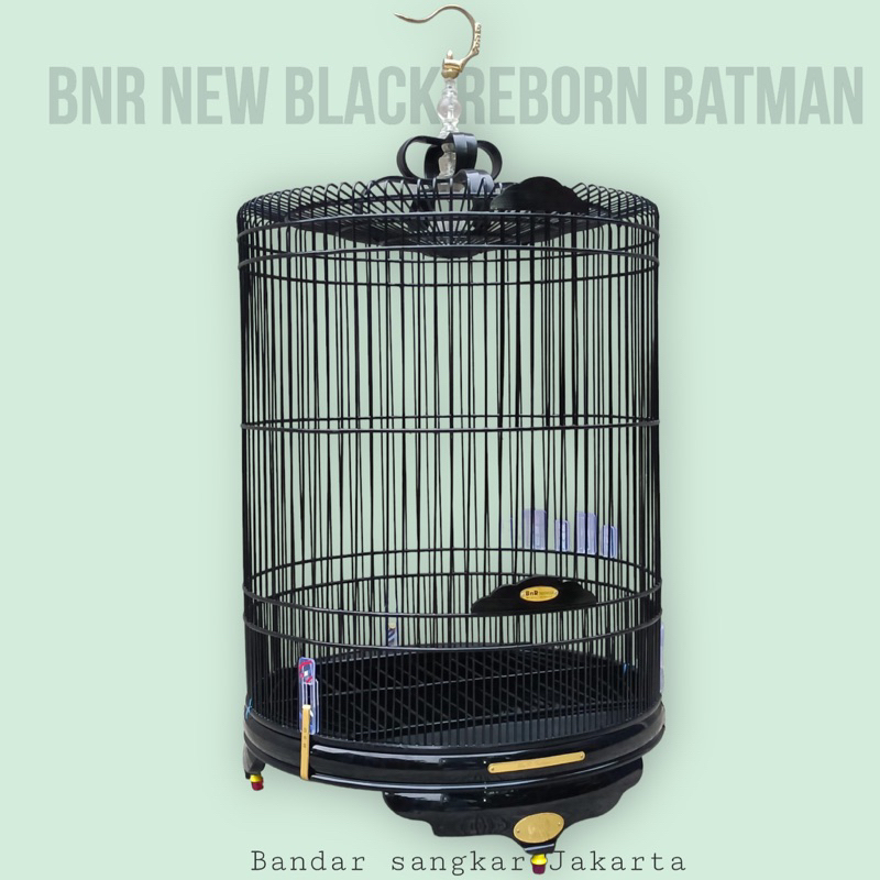 SANGKAR KANDANG MURAI BNR NEW BLACK REBORN BATMAN