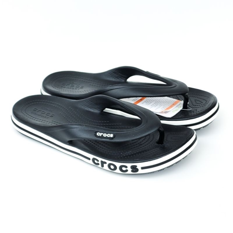 Sandal Crocs Bayaband Flip Sandal Unisex | Crocs Baya Flip | Baya Jepit | Sandal Jepit Crocs | Sandal Crocs |Sendal  Crocs Pria Wanita