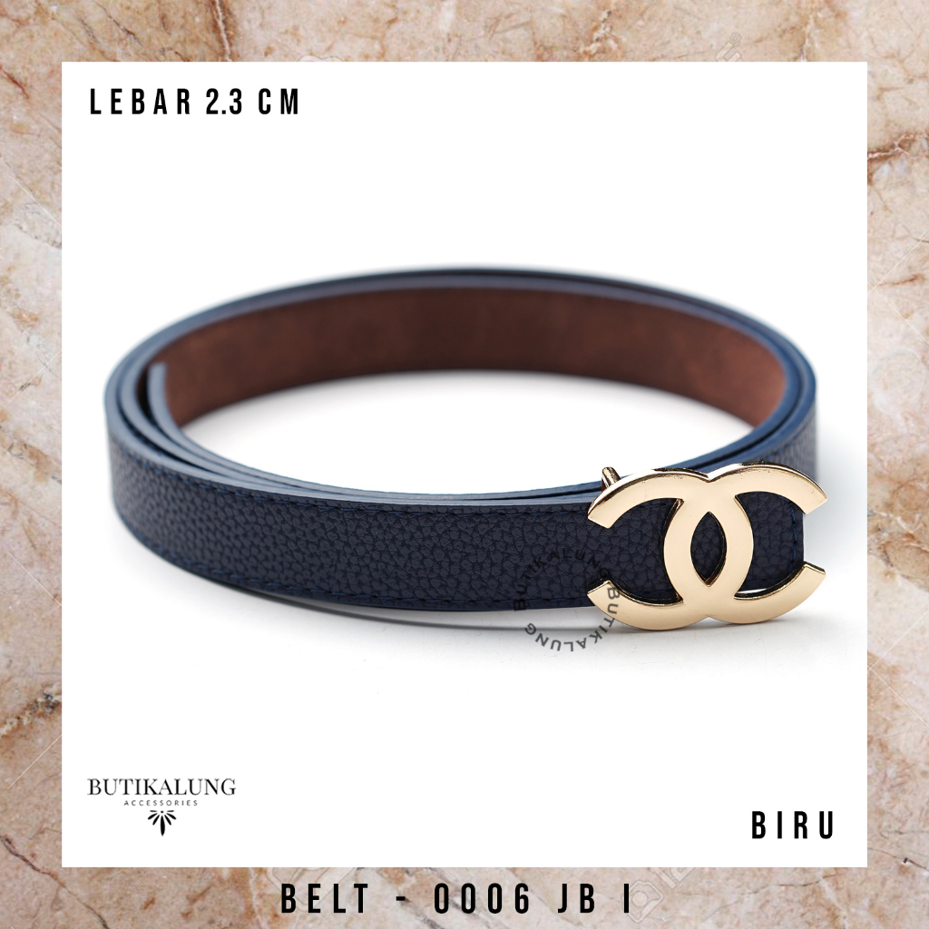 Ikat Pinggang Kulit Gesper Kulit Belt Kulit Sabuk Aksesoris Fashion Tali Pinggang Wanita BUTIKALUNG 0006JB
