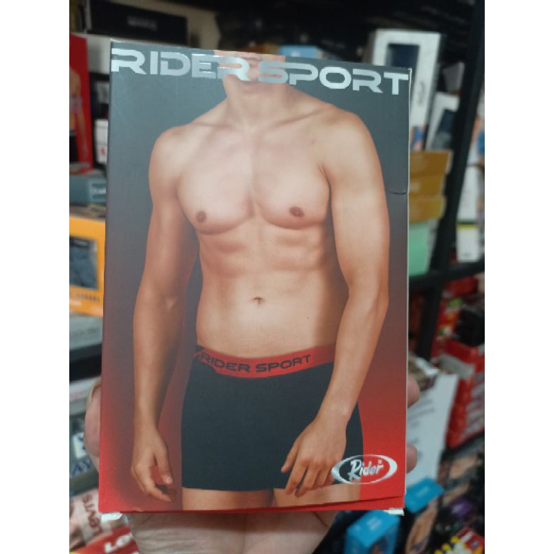 1 Pcs Celana Boxer Pria Rider Sport R763B