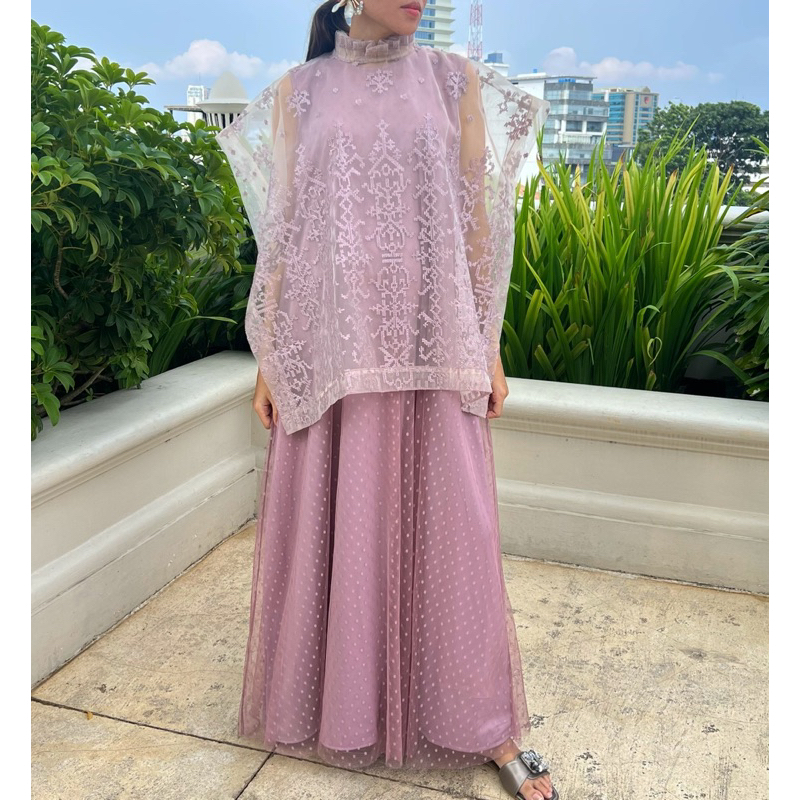 Carisa Dewasa dress ( lengan panjang / lengan pendek ) Corak baru untuk white di gambar pertama