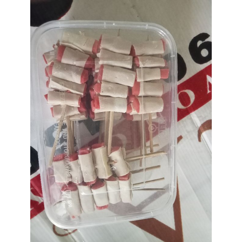 

Sate Sosis Kulit Pangsit Frozen isi 18pcs