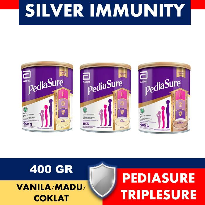 PEDIASURE TRIPLESURE  400 GR (1-10 TAHUN) SUSU FORMULA PERTUMBUHAN