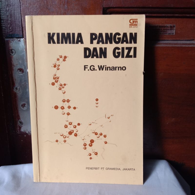 KIMIA PANGAN DAN GIZI OLEH F.G. WINARNO