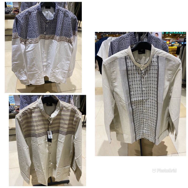 kemeja koko pria dewasa/remaja ukuran s-xxl lengan panjang by mens top