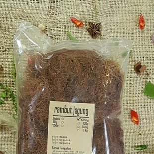 

TERBAIK JAMU RAMBUT JAGUNG KERING HERBAL 250 GRAM