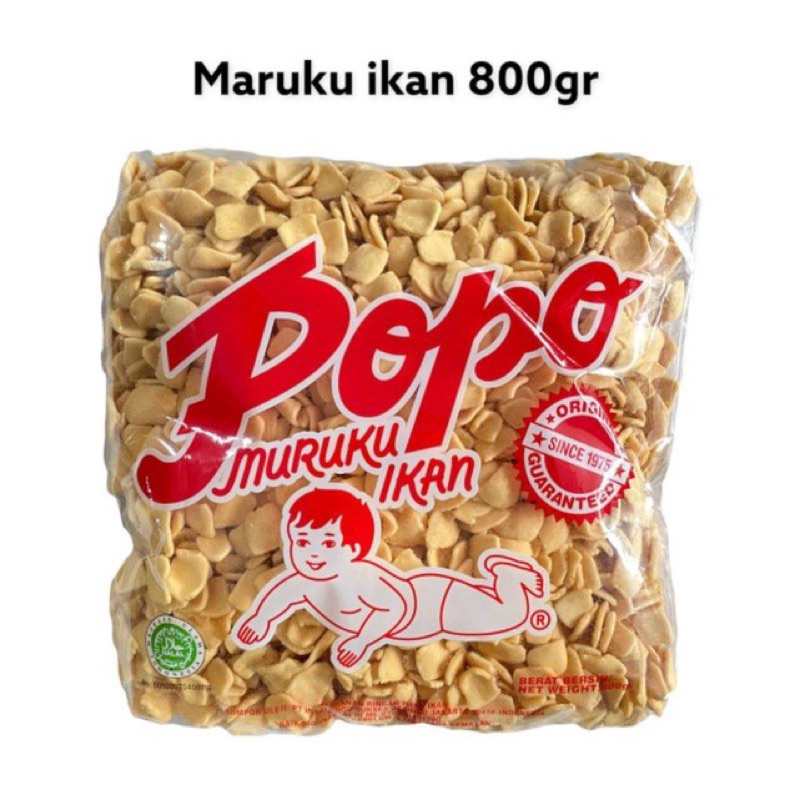 

Popo Muruku Ikan/ Snack Ikan Popo 800g