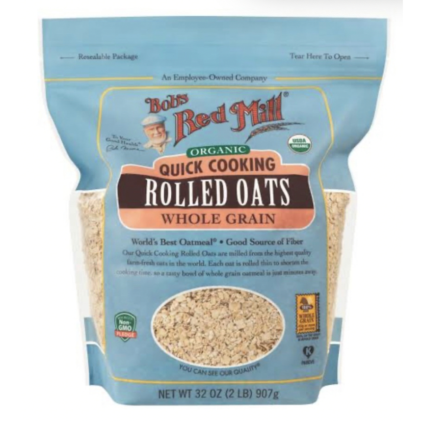 

BOB's RED MILL Quick Cooking Organic Oats 907gram