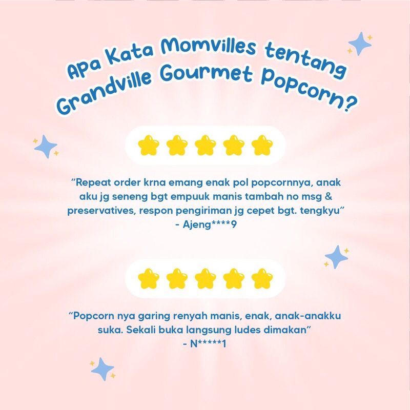 Grandville Gourmet Popcorn Non MSG