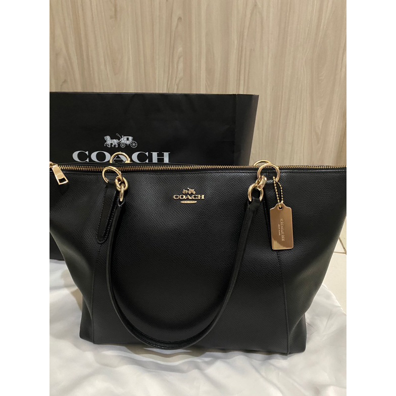 PRELOVED - Original Coach Tote Bag Black