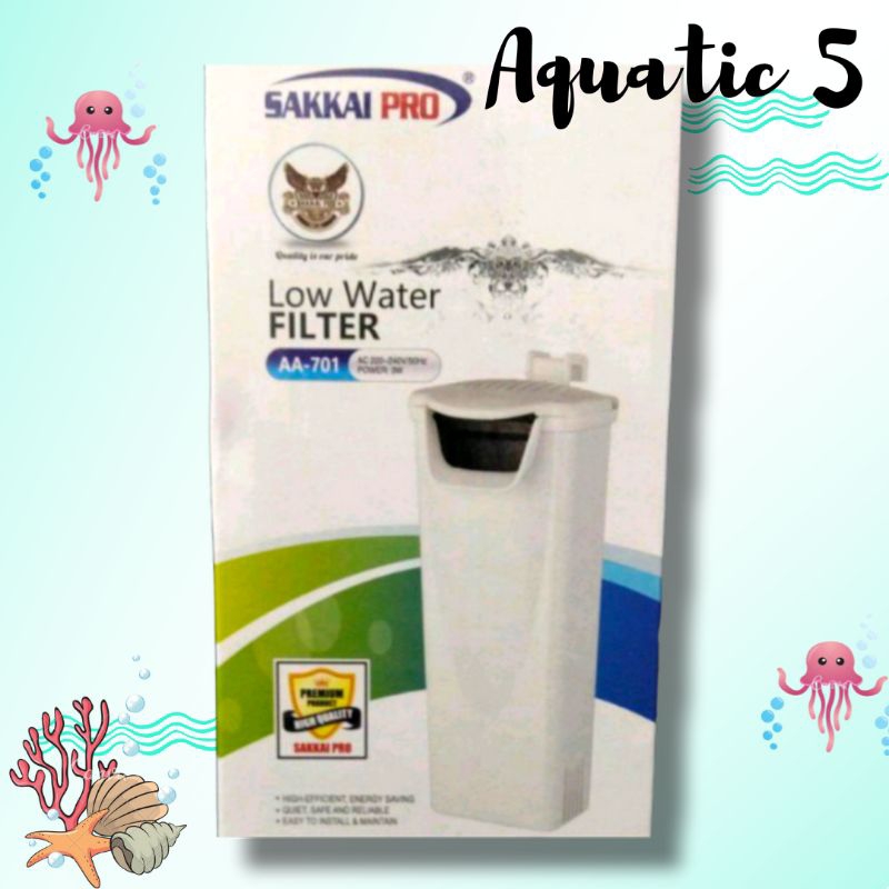 Pompa Aquarium Internal Filter SAKKAI PRO AA 701