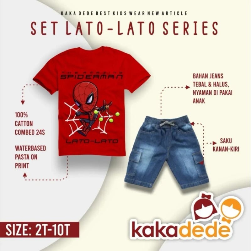 Ready ‼️ Lato Lato Set Anak Cowo by Kakadede